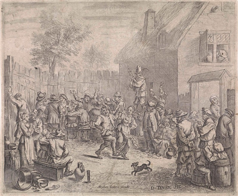 Farmer Fair, David Teniers (II), Abraham Teniers, 1639 - 1690