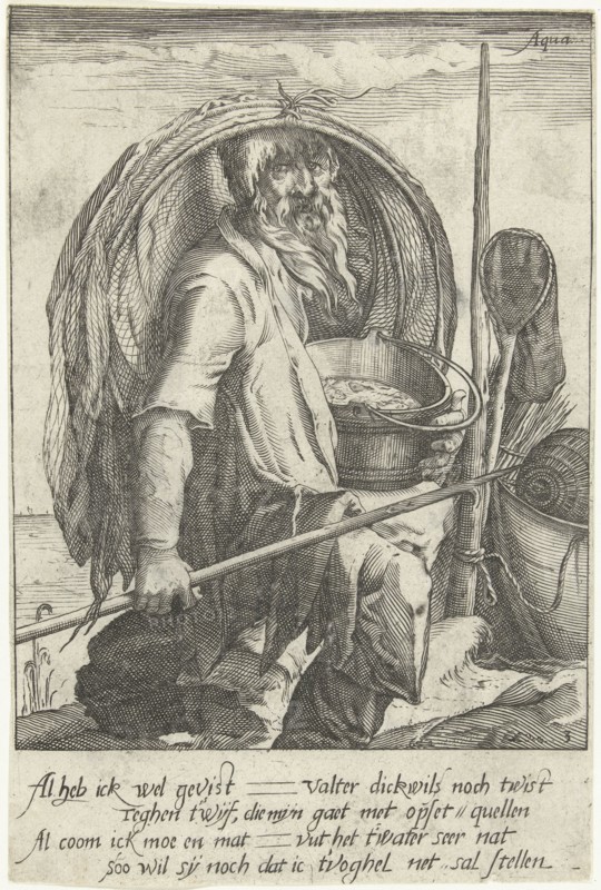 Water, Nicolaes Jansz. Clock, 1597