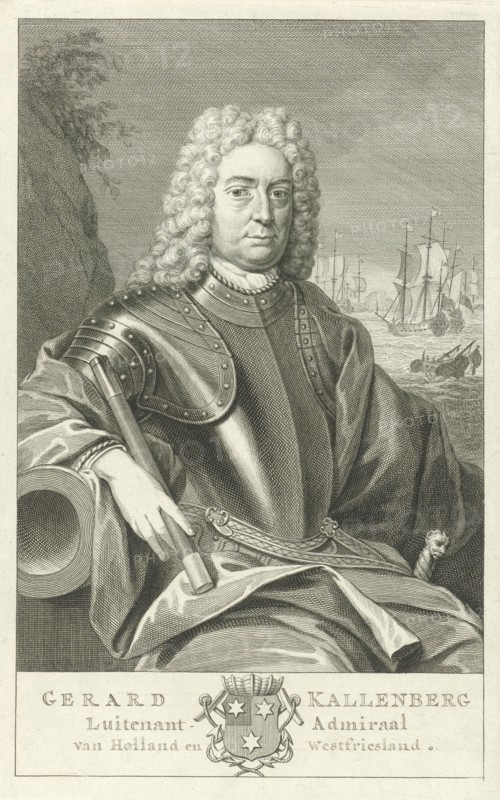 Portrait of Gerard Callenburgh, Pieter Tanjé, Jan Vollevens, 1756