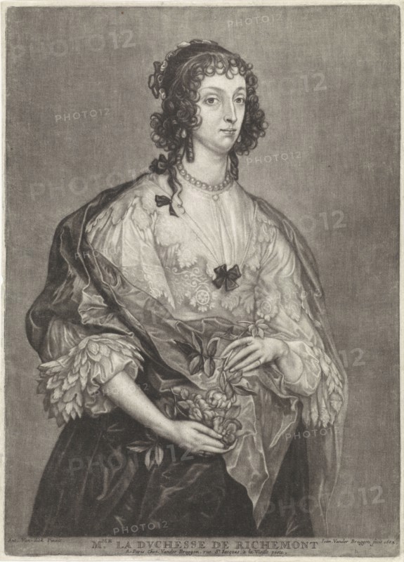 Portrait of Mary, Duchess of Richmond, Jan van der Bruggen, 1682