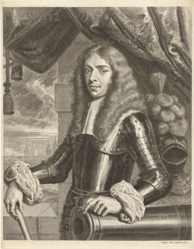 Portrait of Duke Christian Albrecht of Holstein-Gottorp and bishop of Lubeck, Richard Collin, unknown, 1664