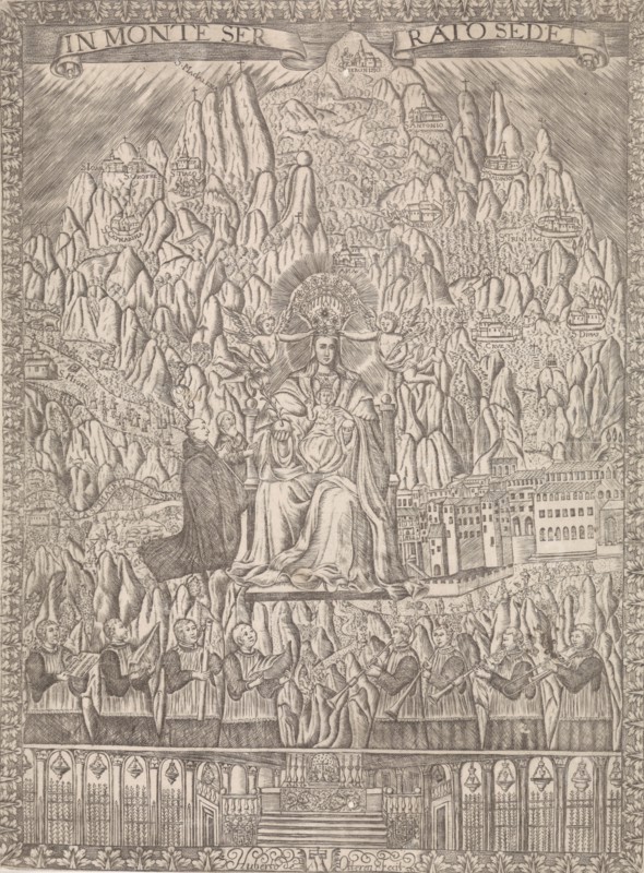 The Holy Virgin of Mont-Serrat, Hubert van Otteren, 1671 - 1713