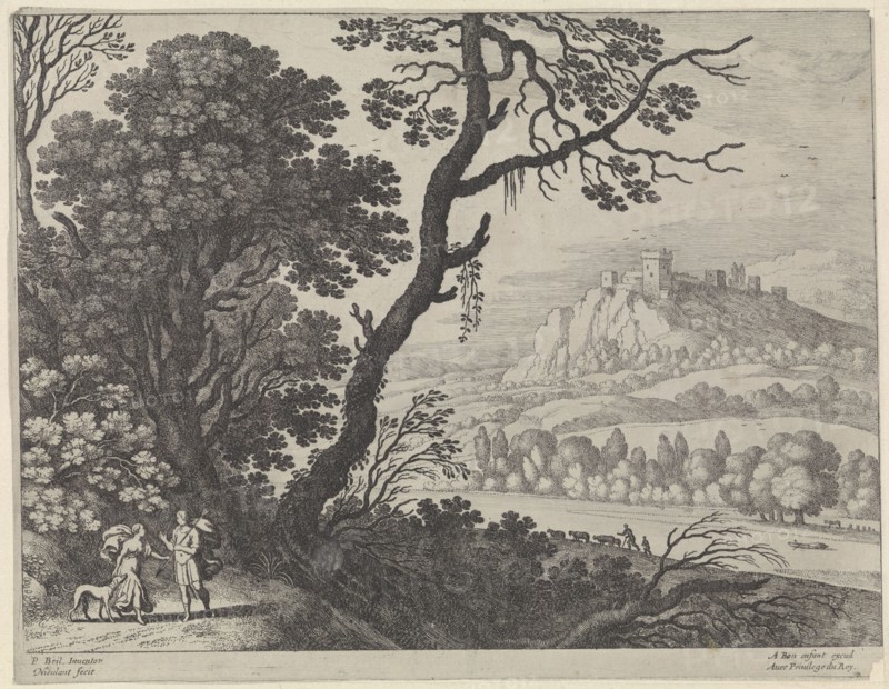 Venus and Adonis, Willem van Nieulandt (II), Antoine Bonenfant, 1594 - 1635