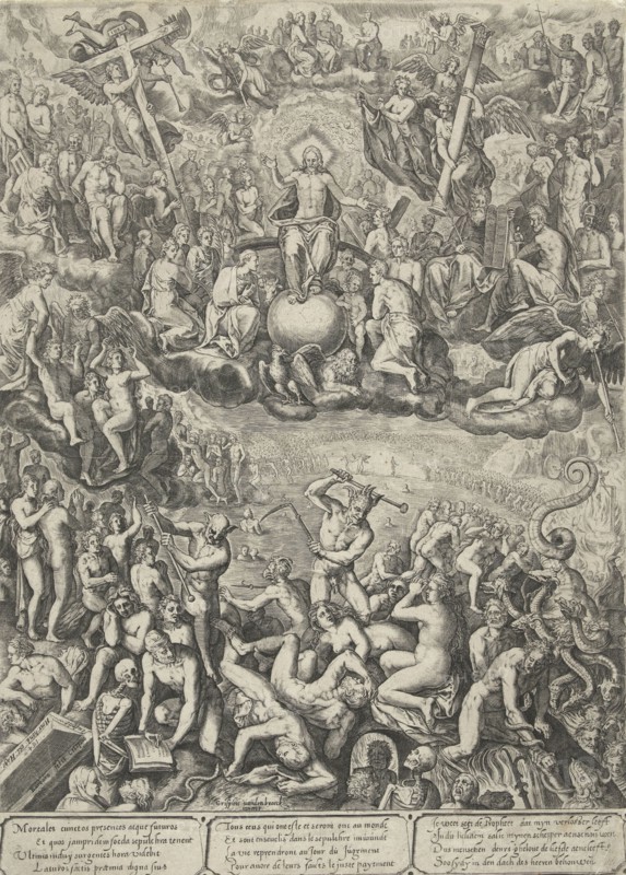 Last Judgment, Barbara van den Broeck, Hendrick Hondius, 1649