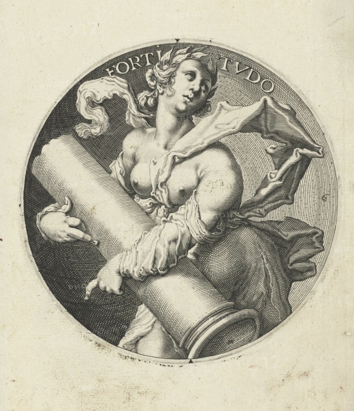 Fortitude, Jacob de Gheyn (II), 1591 - 1595