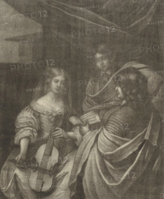 Girl with a violoncello, Wallerant Vaillant, Gerard Pietersz. van Zijl, Frederik de Wit, 1658 - 1706