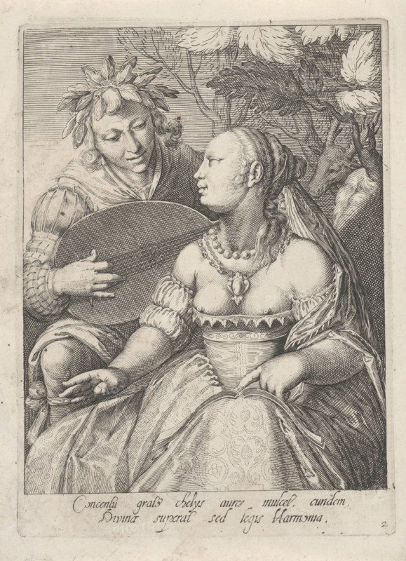 Hearing, Cornelis Boel, Anonymous, 1663 - 1693