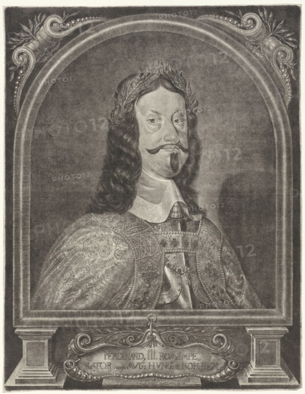 Portrait of Emperor Ferdinand III, Ludwig von Siegen, 1654