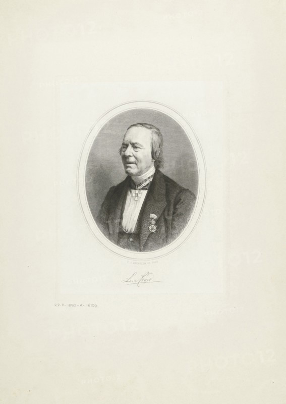 Portrait of Louis Royer, Petrus Johannes Arendzen, 1869