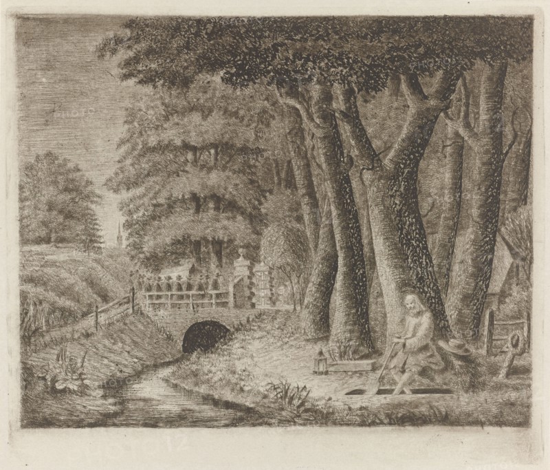 Gravedigger, Eberhard Cornelis Rahms, Tollens, 1862