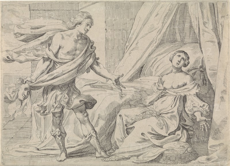 Cephalus reveals himself to Procris, Johann Liss, 1600 - 1629
