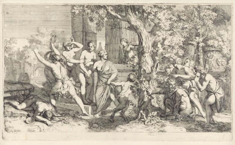 Nymphs surprised by Satyrs, Gerard de Lairesse, 1685