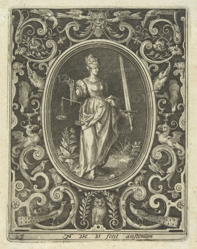 Decoration, print maker: Nicolaes de Bruyn, Frederik de Wit, 1581 - 1656