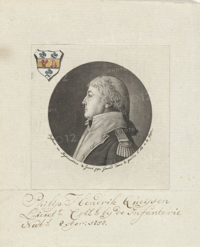Portrait of Philip Henry Quysen, FranÃ§ois Gonord, 1794 - 1800