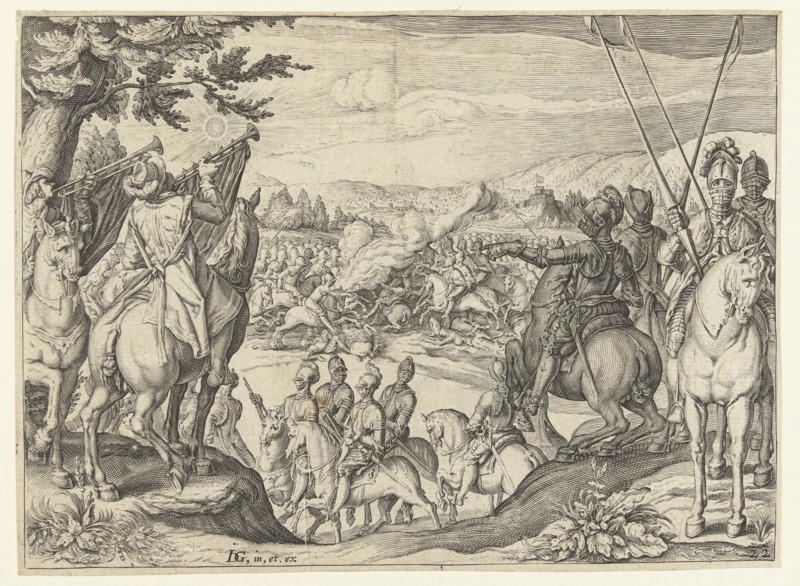 A fight, Jacob de Gheyn (II), 1599