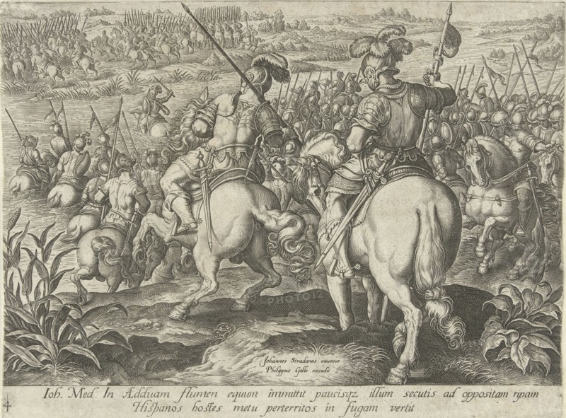 The Spanish army, Philips Galle, 1583