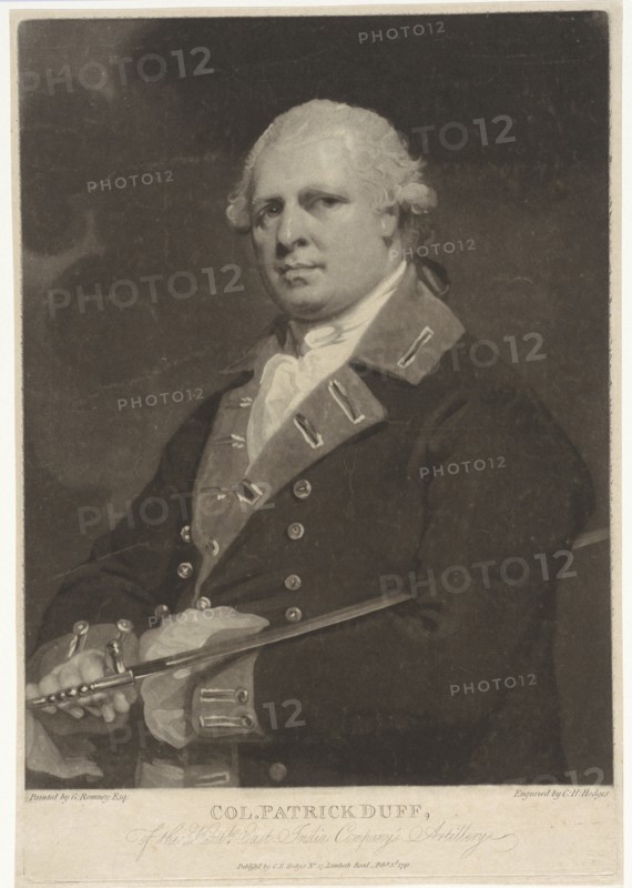Portrait of Patrick Duff, Charles Howard Hodges, 1791