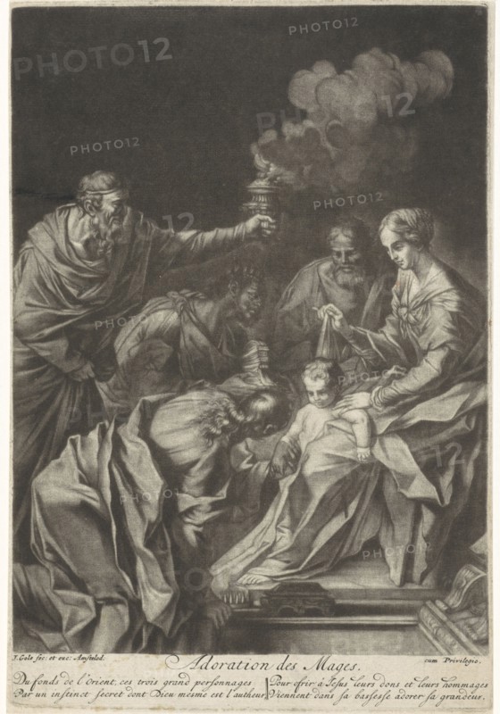 Adoration of the Magi, Jacob Gole, 1670 - 1724