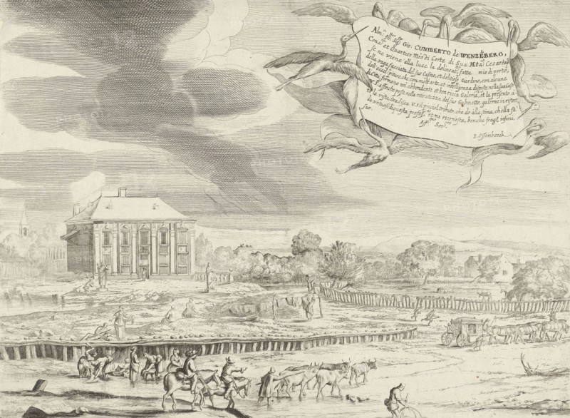 Summerhouse of Cunibert van Wenzelberg, Jan van Ossenbeeck, Johann Cunibert von Wenzelsberg, 1664