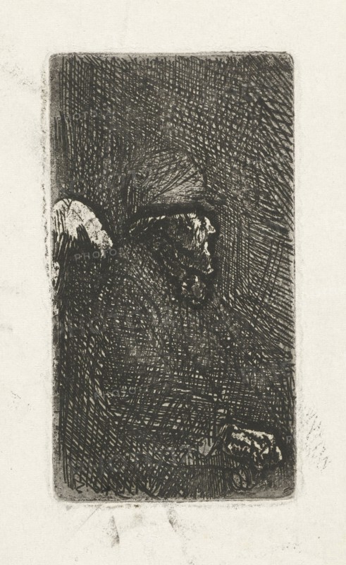 Sitting old man, Jozef IsraÃ«ls, 1835 - 1911