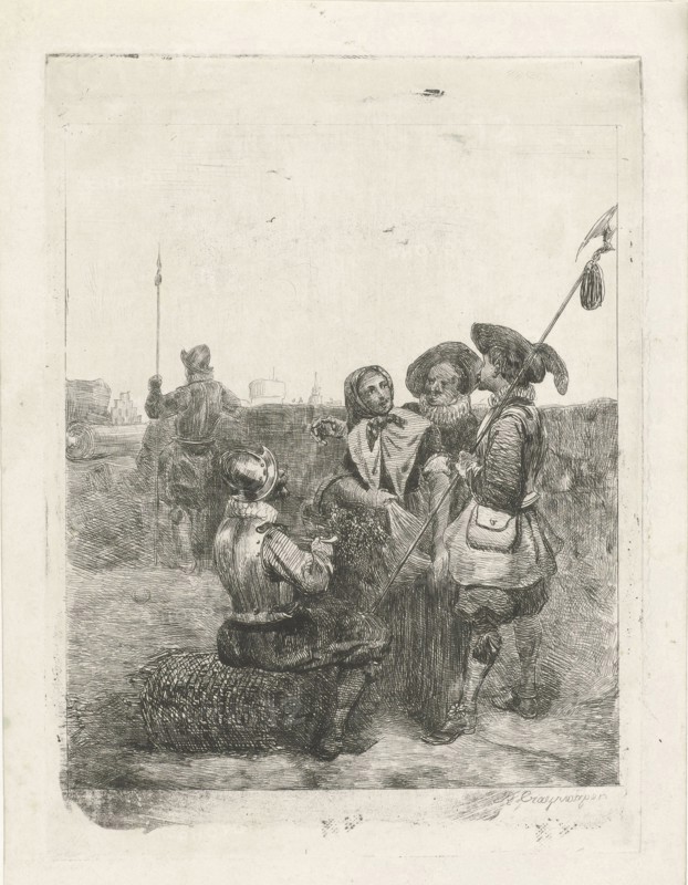 Soldiers, Anonymous, c. 1880 - c. 1910