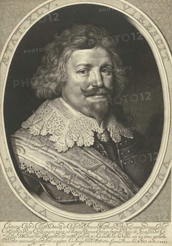 Portrait of Gaspard de Coligny, Duke of ChÃ¢tillon at the age of 45, Willem Jacobsz. Delff, 1631