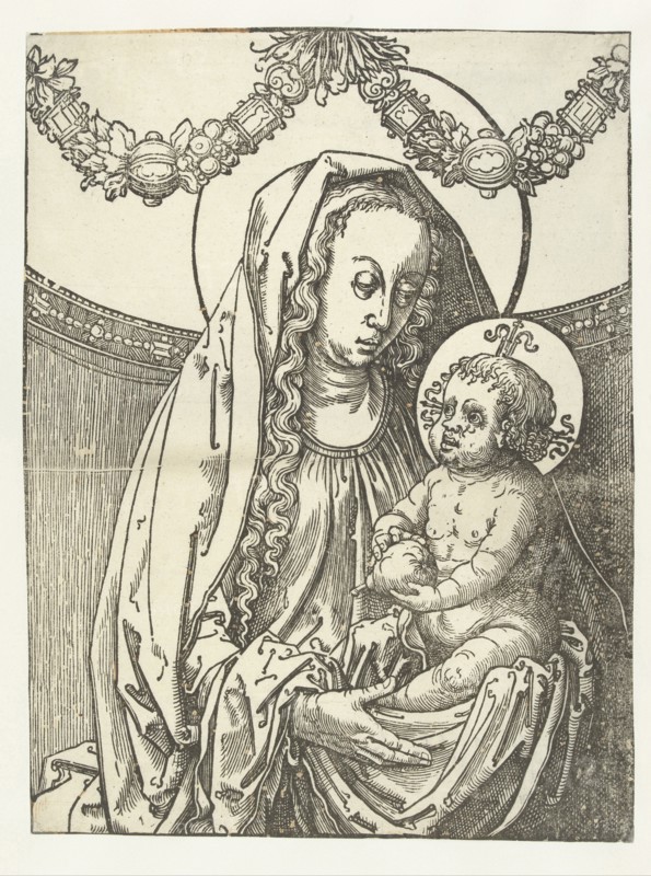 Virgin and Child, circle of Lucas van Leyden, 1513 - 1517