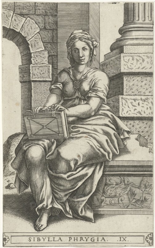 Phrygian Sibyl, Frans Huys, 1546 - 1562