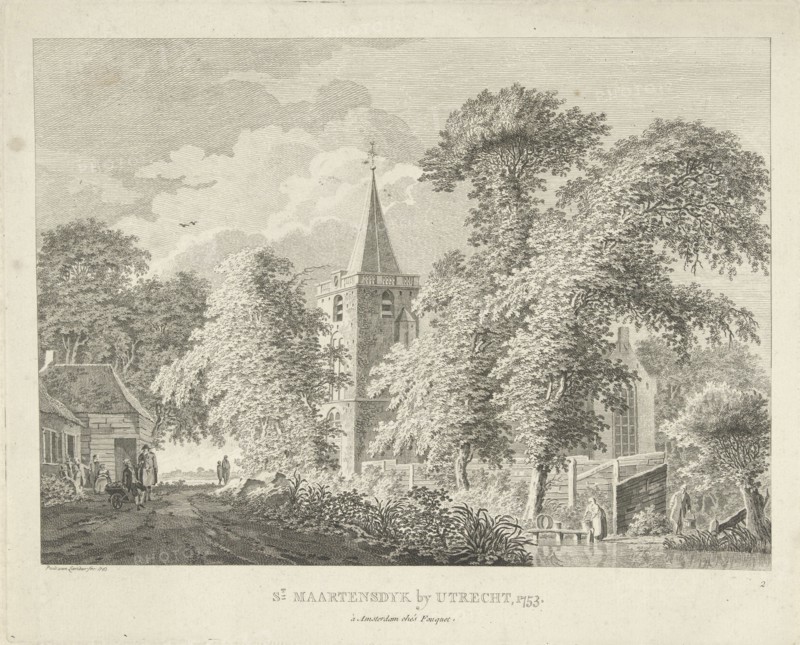 Maartensdijk, The netherlands 1753, Paulus van Liender, Pierre Fouquet, 1763
