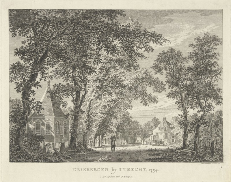 Driebergen, The Netherlands 1754, Paulus van Liender, 1763