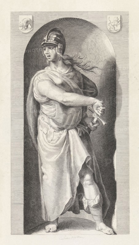 Wrath, Christiaan Lodewijk van Kesteren, Hendrick Goltzius, 1842 - 1897