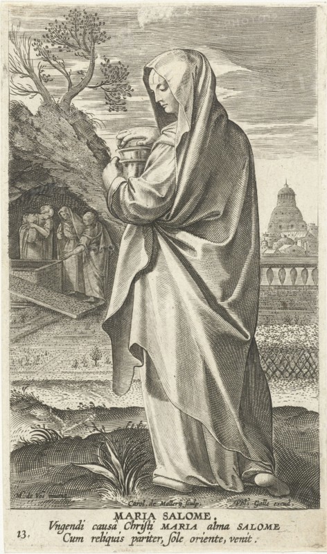 Maria Salomé, Karel van Mallery, Philips Galle, Cornelis Kiliaan, 1595 - 1599