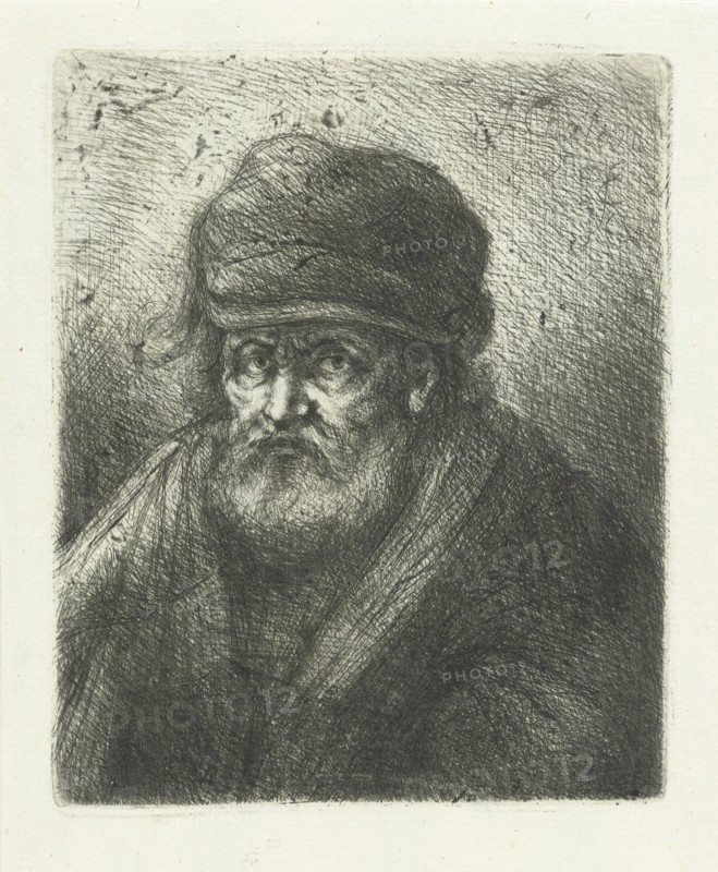 Old man, Jan Chalon, 1748 - 1795