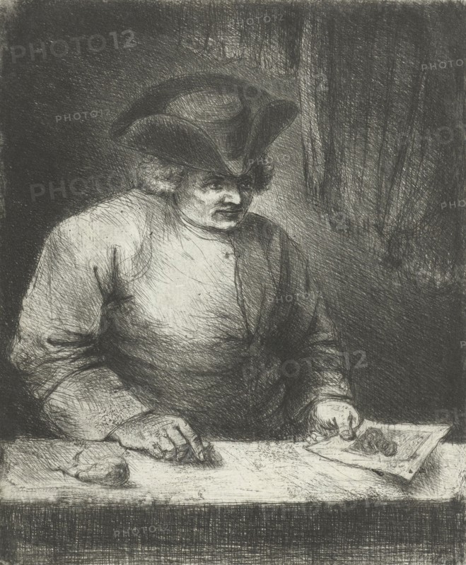 Portrait of Henry Chalon, print maker: Jan Chalon, 1798