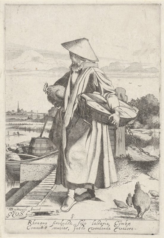 Girl Rhineland, Gillis van Scheyndel (I), Hendrick Hondius (I), 1620 - 1624