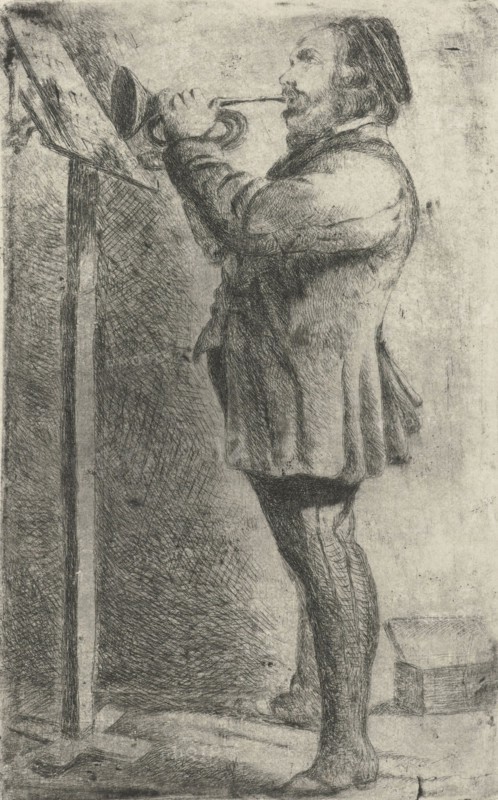 Musician, Eberhard Cornelis Rahms, 1884