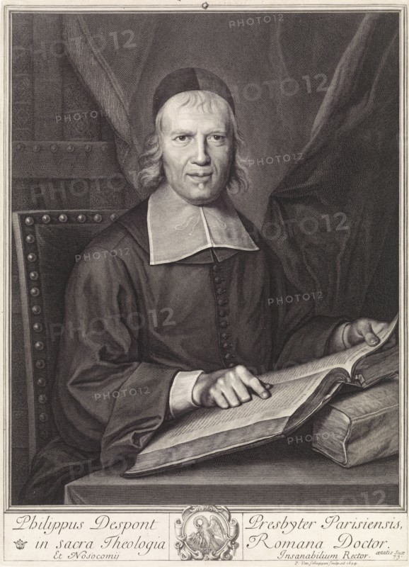 Portrait of Philippe Despont, Pieter van Schuppen, 1694