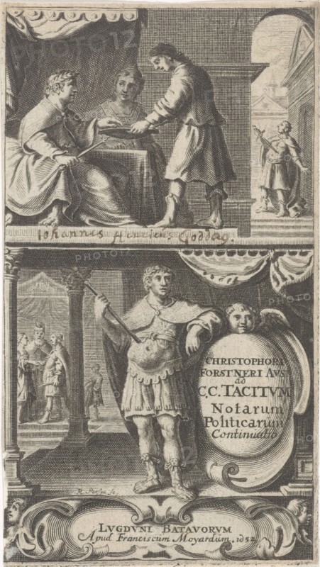 An emperor in a room, Reinier van Persijn, Francis Moyaerd, 1652