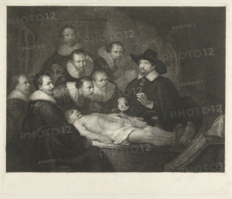 The Anatomy Lesson of Dr Nicolaes Tulp, Johannes Pieter de Frey, Rembrandt Harmensz. van Rijn, 1798