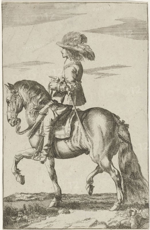 Horseman, Peter Nolpe, Anonymous, Jan Martszen the Younger, 1623-1703