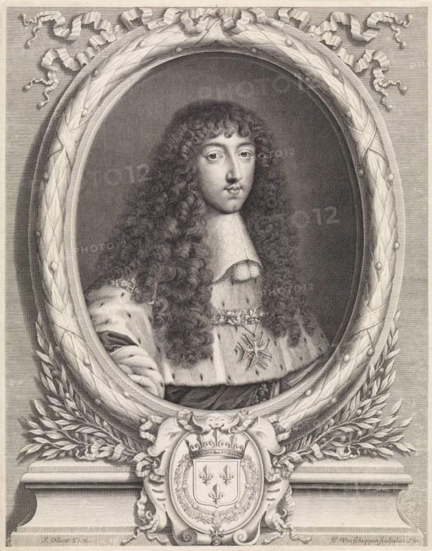 Portrait of Philip I, Duke of Orleans, Pieter van Schuppen, 1660