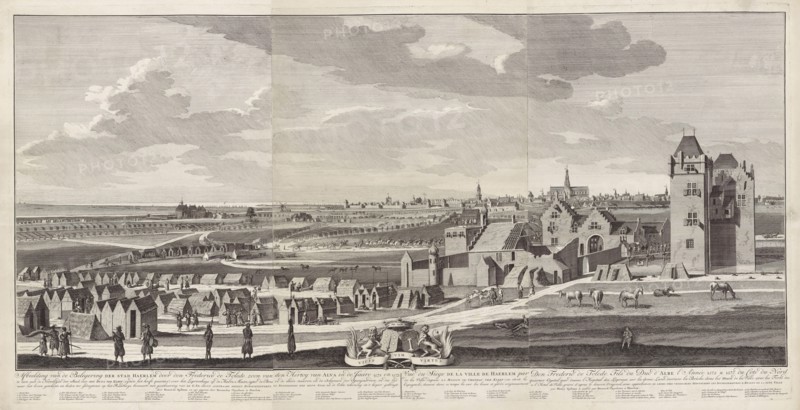 Siege of Haarlem, 1572-1573, The Netherlands, Hendrik Spilman, Anonymous, Bernardus Kleynhens, 1731 - 1760