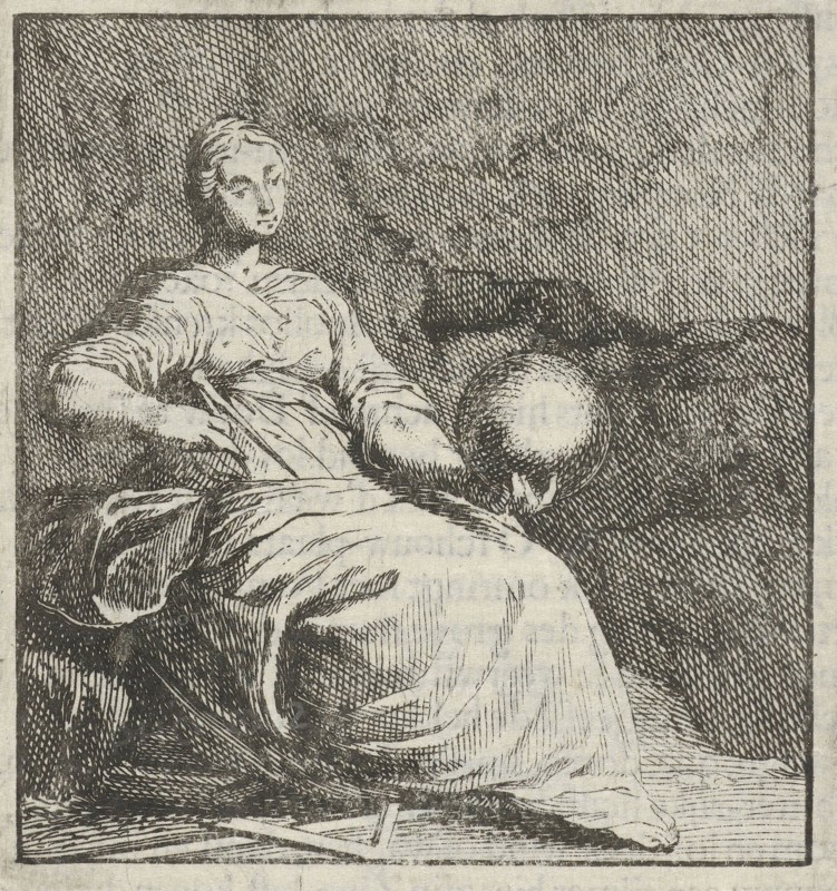 Erato, Pieter Nolpe, Hendrick Goltzius, Johannes Colom, 1650