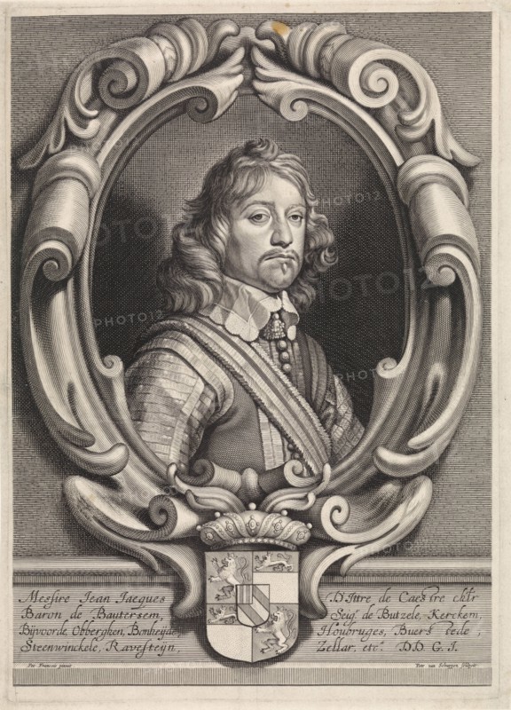 Portrait of Baron Jean Jacques d'Ittre de Caestre, Pieter van Schuppen, 1638 - 1702