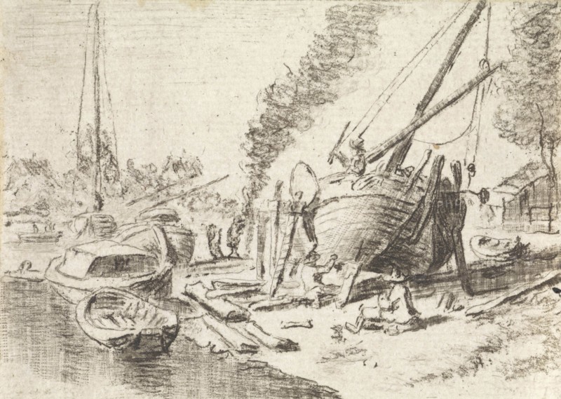 Ship Timmerwerf A, Hendrik Spilman, 1742 - 1784