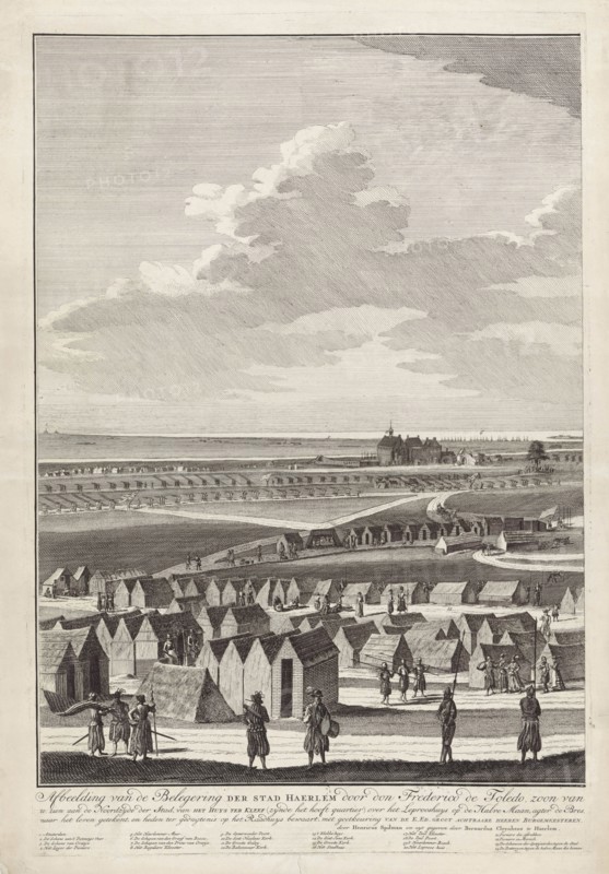 Siege of Haarlem, 1572-1573 (left page), The Netherlands