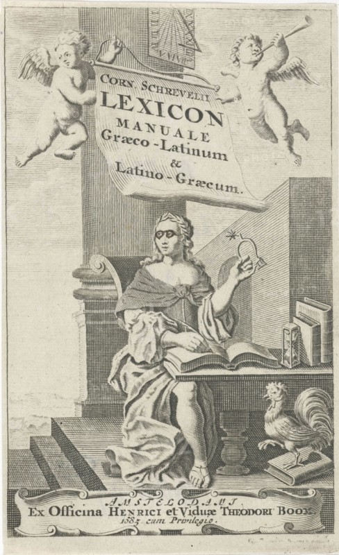 Allegory of speech, Anonymous, Hendrick and Dirk Boom, unknown, 1685
