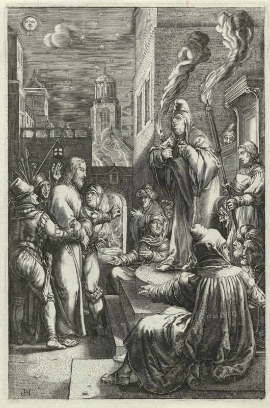 Christ before Caiaphas, Anonymous, 1597 - 1667