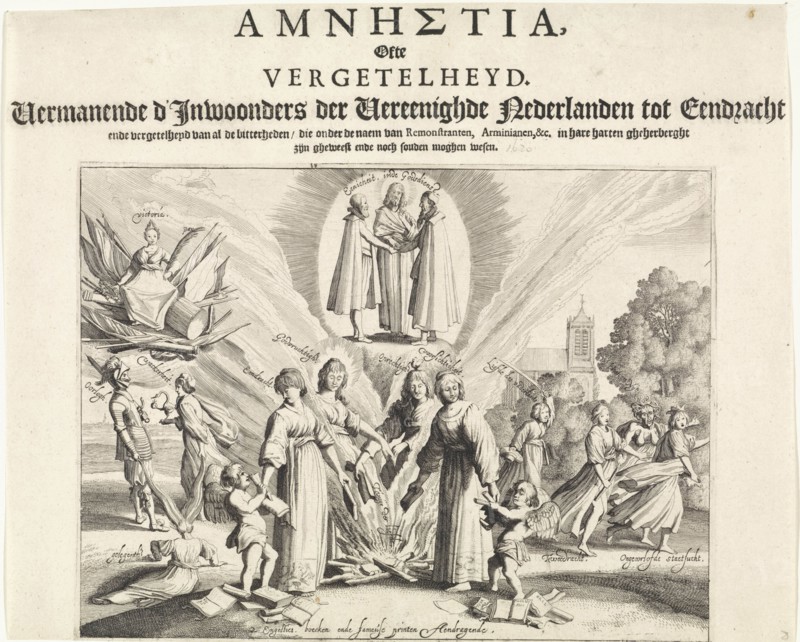 Pleading for unity and reconciliation, 1623, Jan van de Velde II, Jan Jansz Starter, Jan Amelisz, 1623