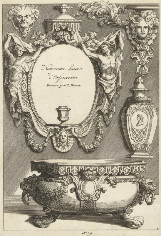 Title Journal: Nouveaux Liure d'Orfeureire, Anonymous, after 1703 - before 1800